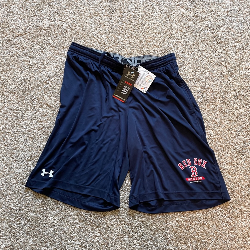 Men’s under armour Red Sox shorts